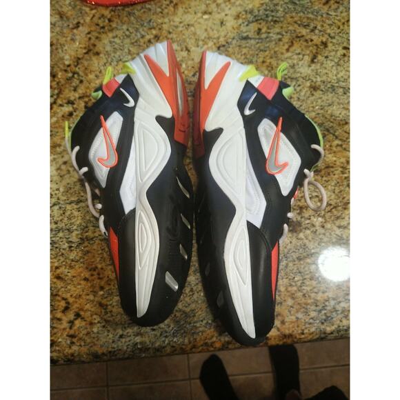 Nike M2K Tekno Running Training  Size 12 Black Neon White C12969-003 - Picture 7 of 12